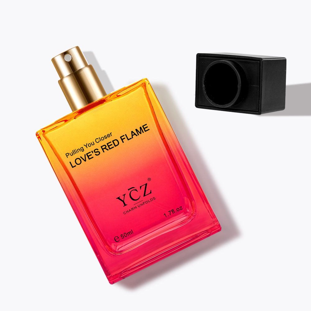 HOT! YCZ LOVE'S RED FLAME Men's Perfume - 50 ml (1.6Oz), Eau De Cologne