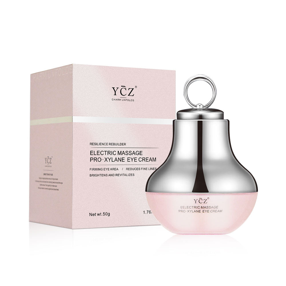 YCZ Electric Massage Eye Cream for Dark Circle, Firm and Smooth of Fine Lines, Eye Treatment and Care, Caffeine Revive Eye Cream,  Skincare