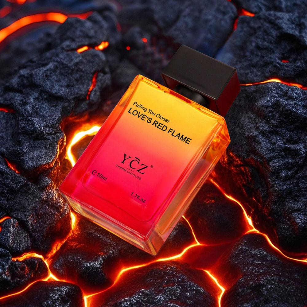 HOT! YCZ LOVE'S RED FLAME Men's Perfume - 50 ml (1.6Oz), Eau De Cologne
