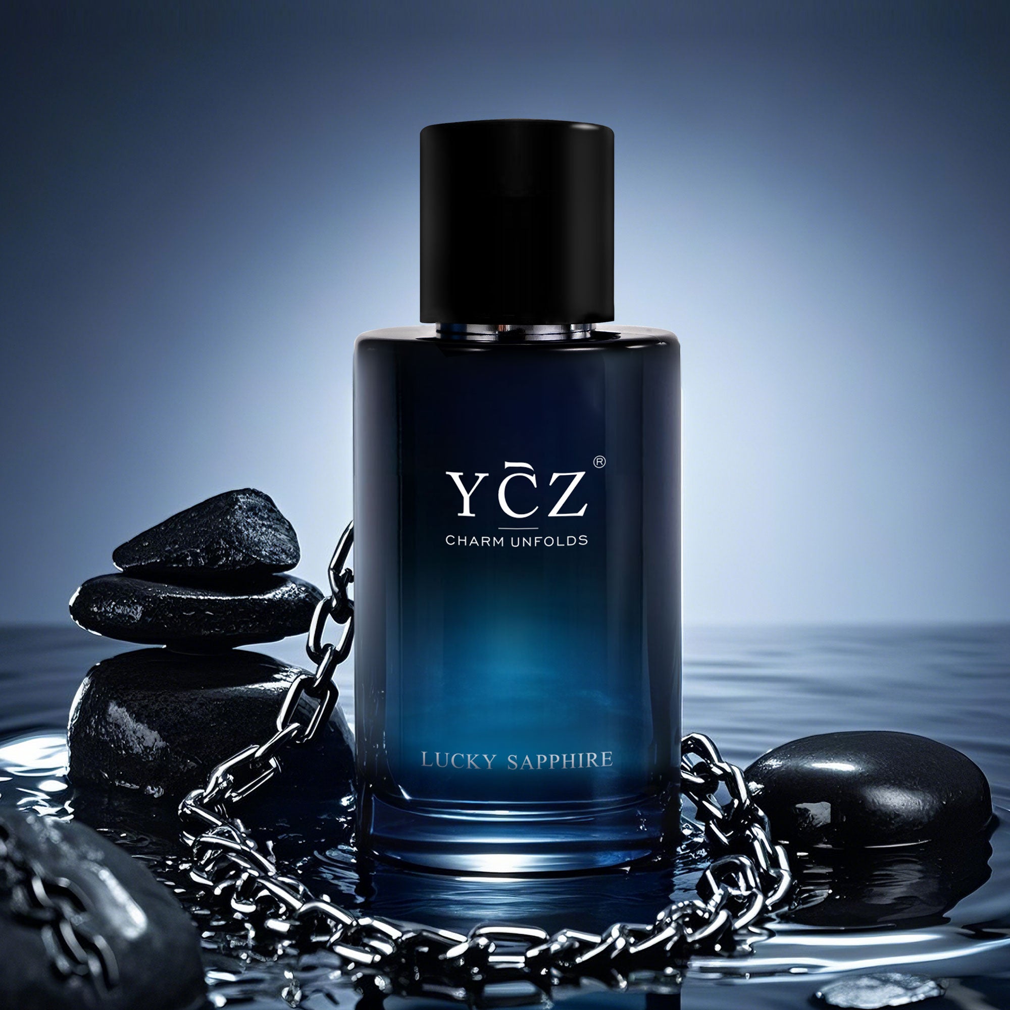YCZ men's Eau de Parfum, 50ml, long-lasting fragrance. Add confidence and charm.